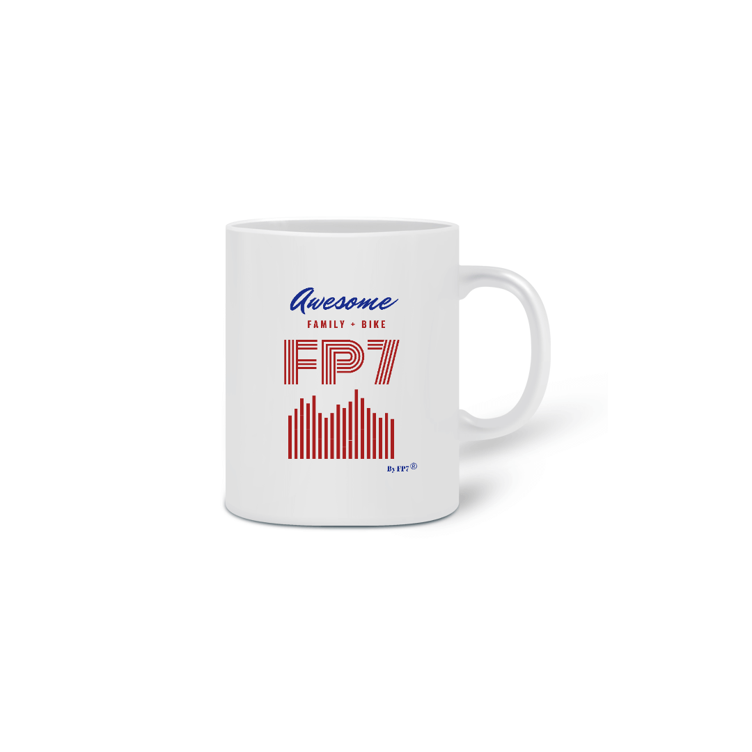 Nome do produto: Caneca Family Bike Awesome