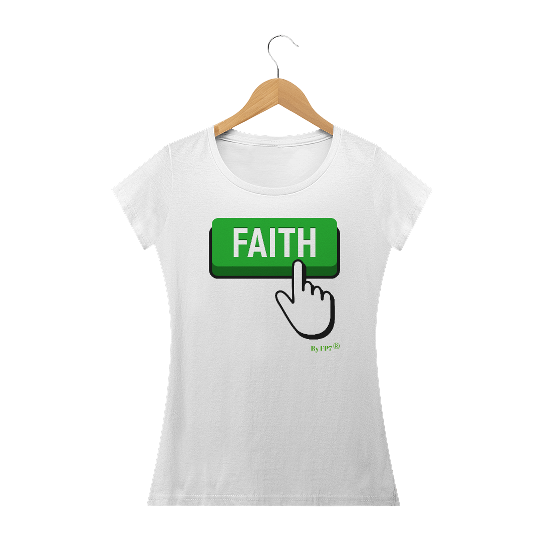 Nome do produto: Camiseta Baby Long (Basic) Faith 