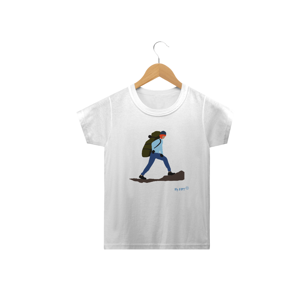 Nome do produto: Camiseta Infantil Montanhista