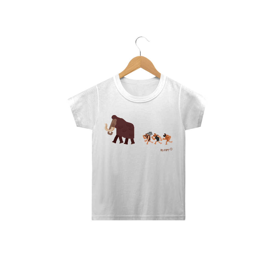 Nome do produto: Camiseta Infantil Pré História
