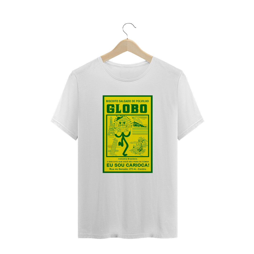 Nome do produto  Biscoito Globo / T-Shirt Prime Masculina Branca ou Preta