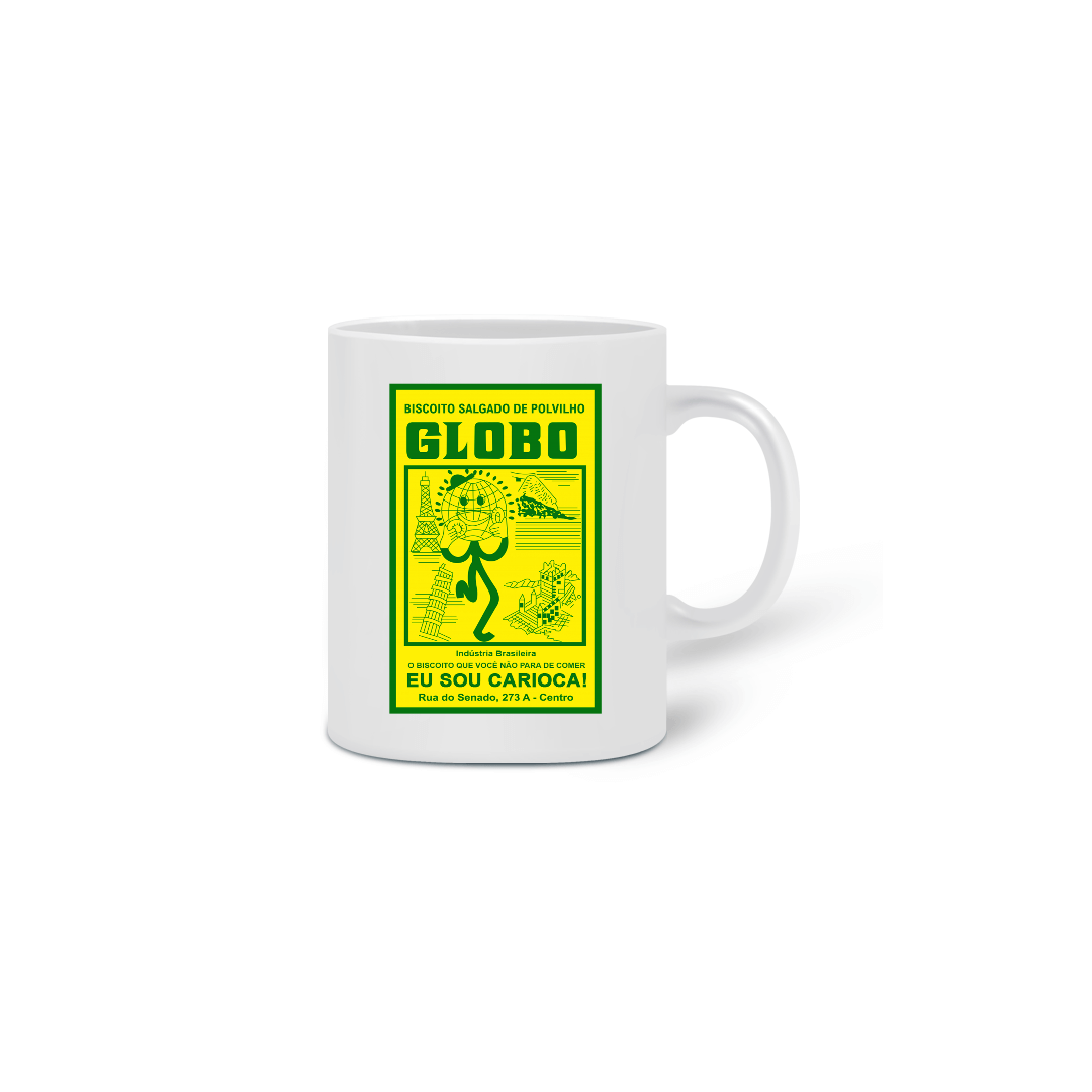 Nome do produto  Caneca Biscoito Globo