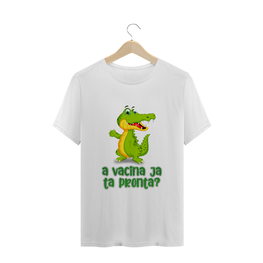 Nome do produto: Camiseta Masculina Vacina Pronta