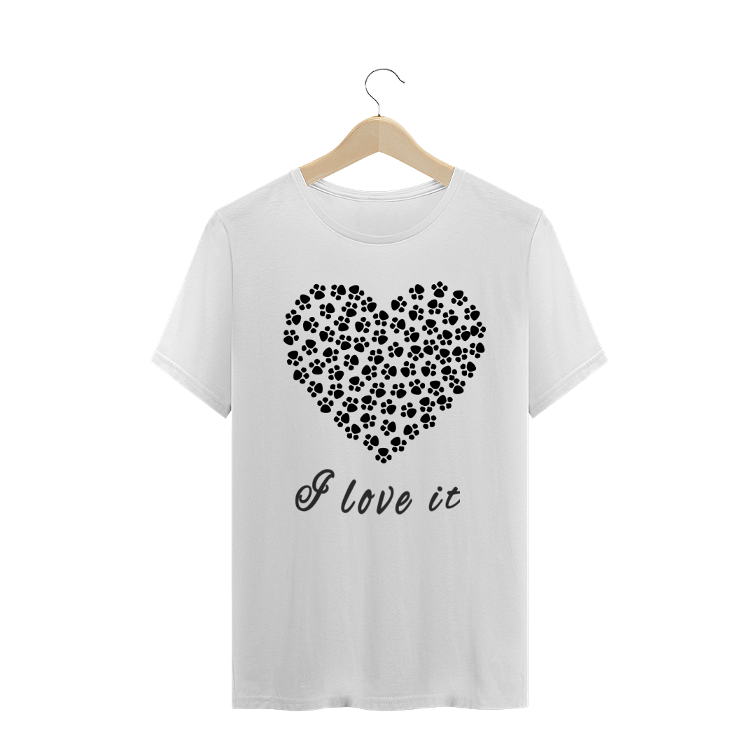 Nome do produto: Blusa Plus Size  I LOVE IT