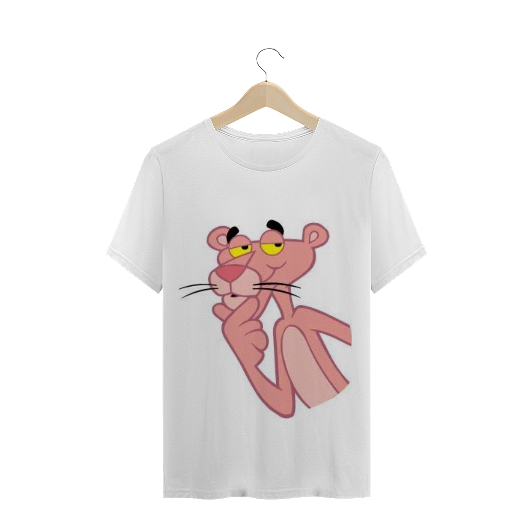 Nome do produto: Camiseta Pantera cor de rosa