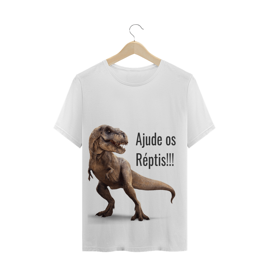 Nome do produto: Camiseta Ajude os Réptis
