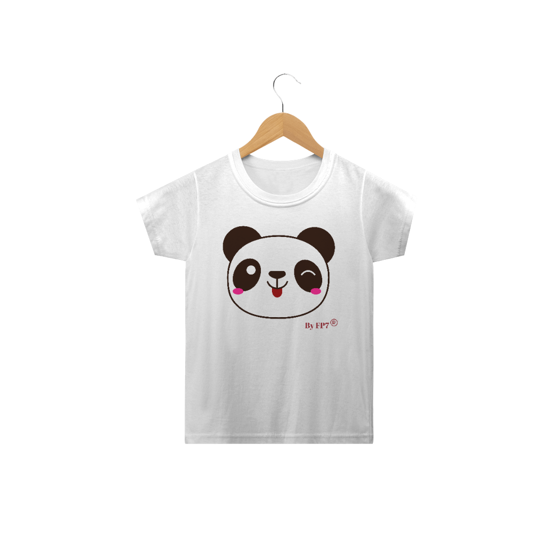 Nome do produto: Camiseta Infantil Panda 