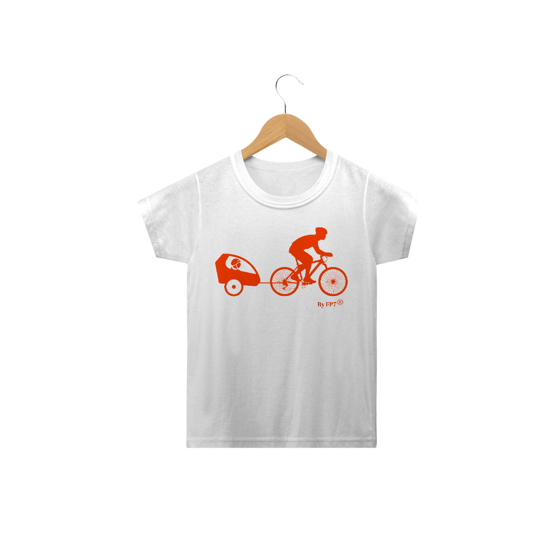 Nome do produto: Camiseta Infantil Bike Trailer