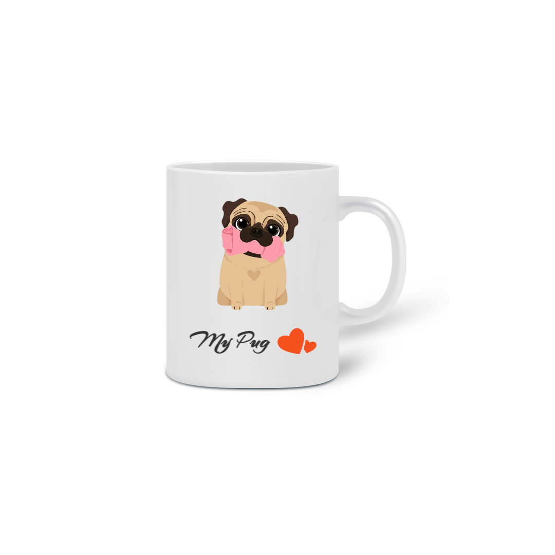 Nome do produto  Caneca my pug linha pet