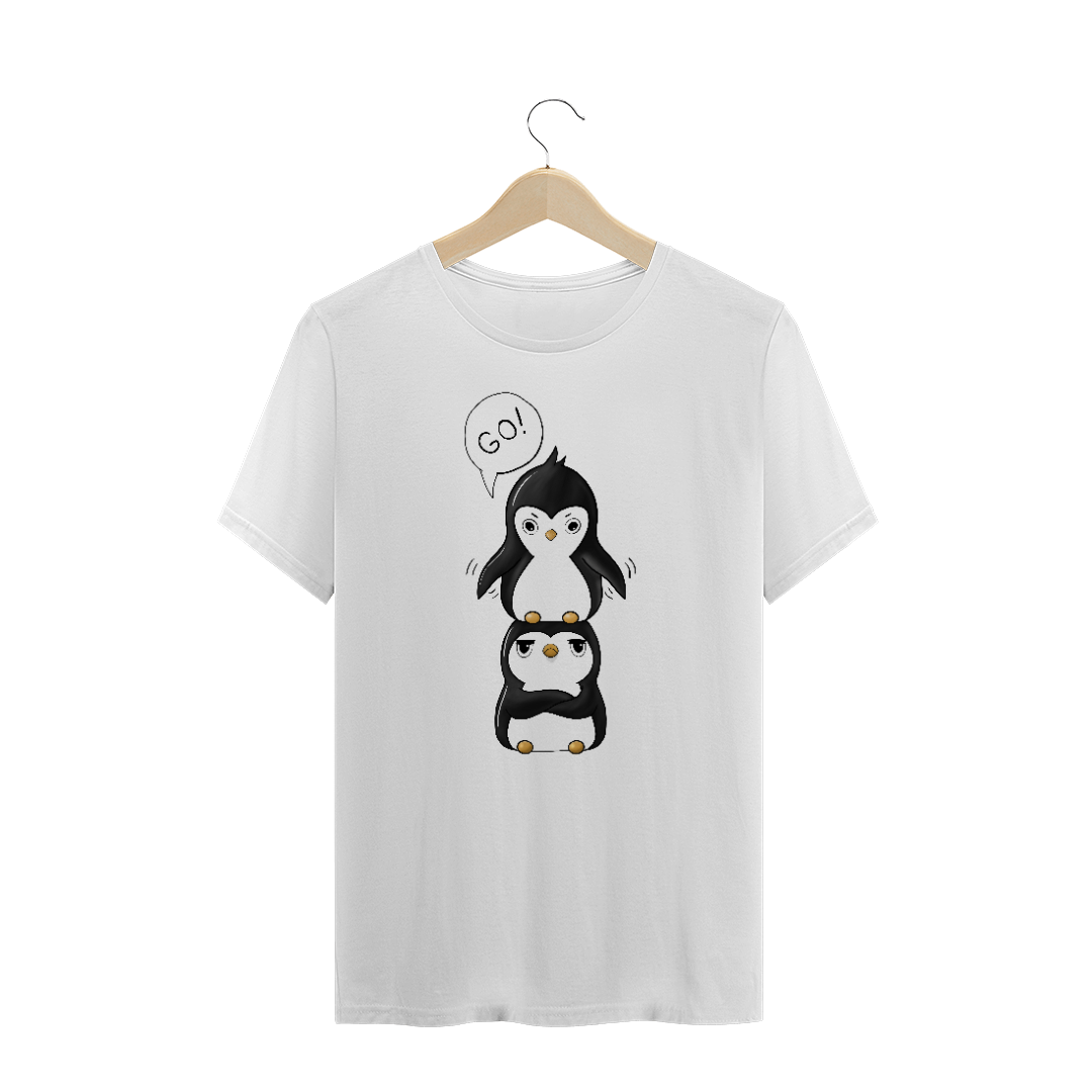 Nome do produto: Camiseta - Pinguins GO!
