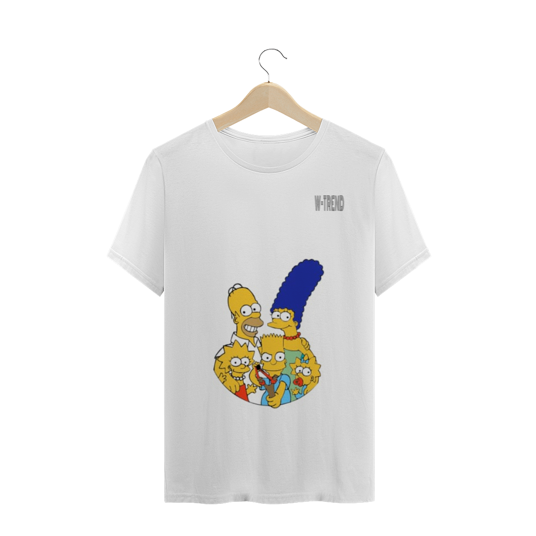 Nome do produto: Camisa - W-trend family  simpsons - 2