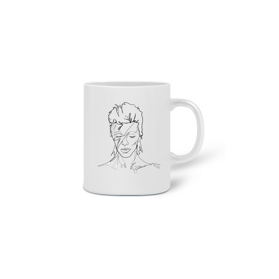 Nome do produto: CANECA DAVID BOWIE