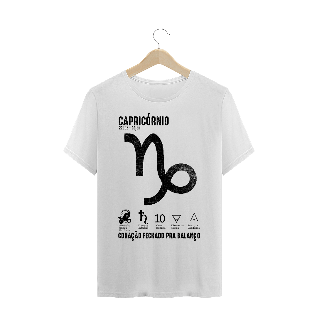 Nome do produto  CAMISETA SIGNOS - CAPRICÓRNIO