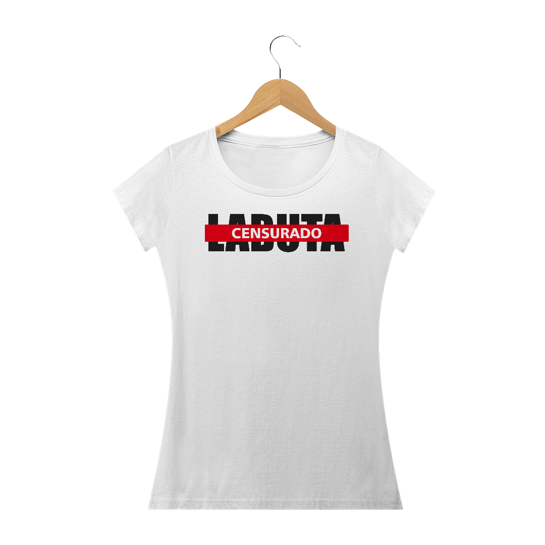 Nome do produto  Baby Look Fem - Censurado Black