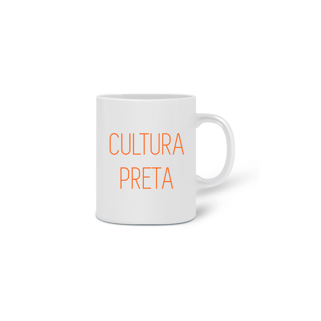Nome do produto: Caneca Cultura Preta