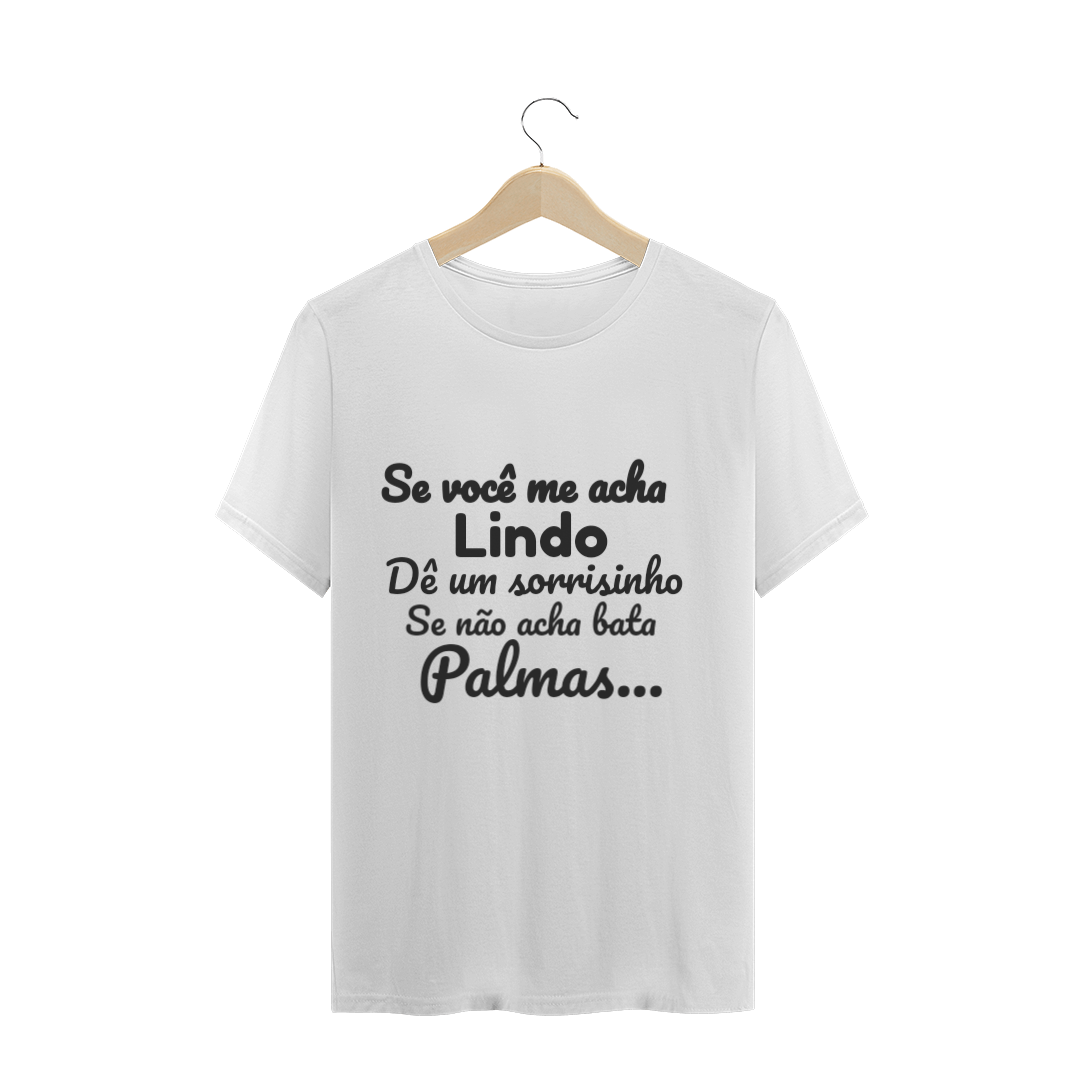 Nome do produto: camiseta com frase engraçada