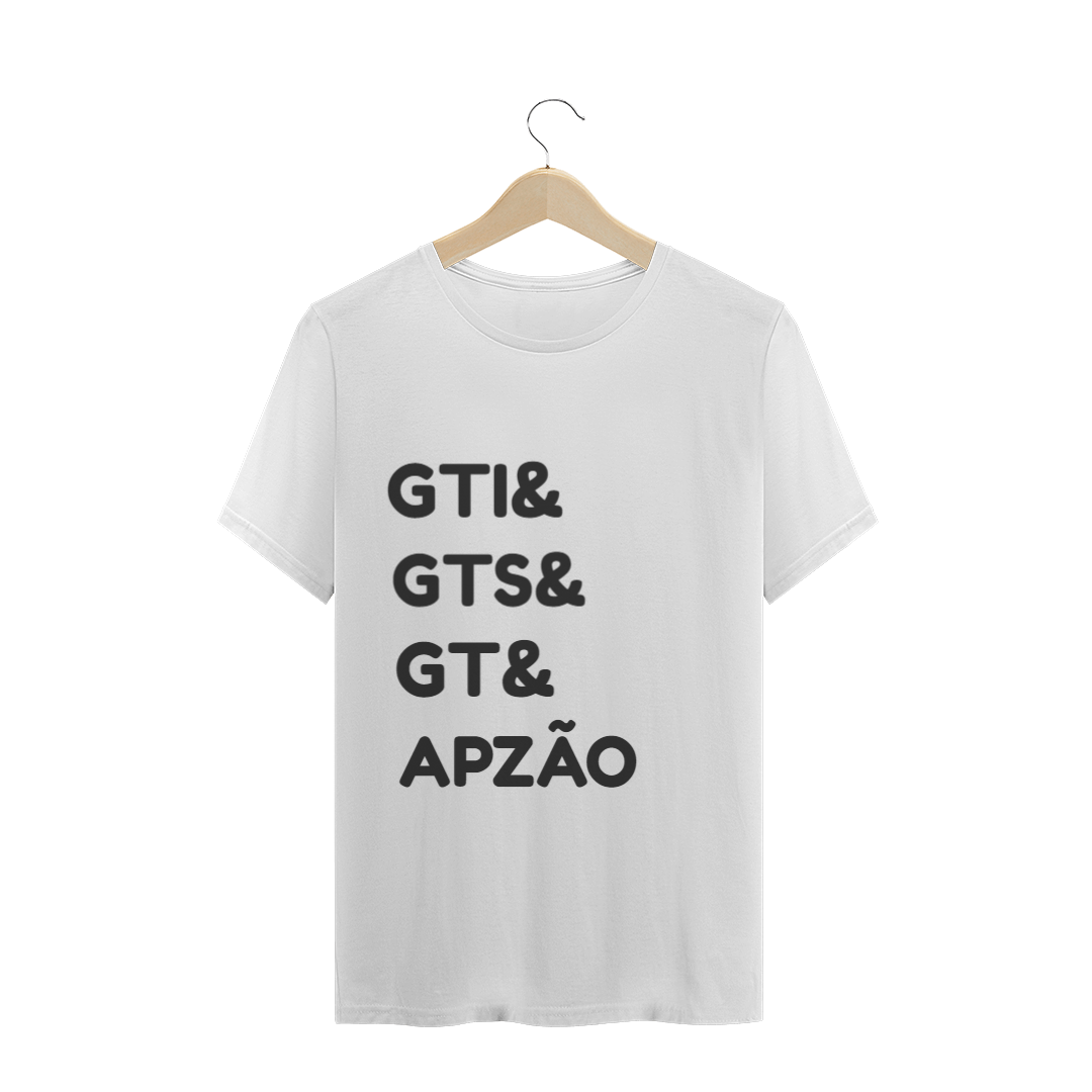 Nome do produto: CAMISETA T-SHIRT - GOL GTI, GTS, GT E APZÃO