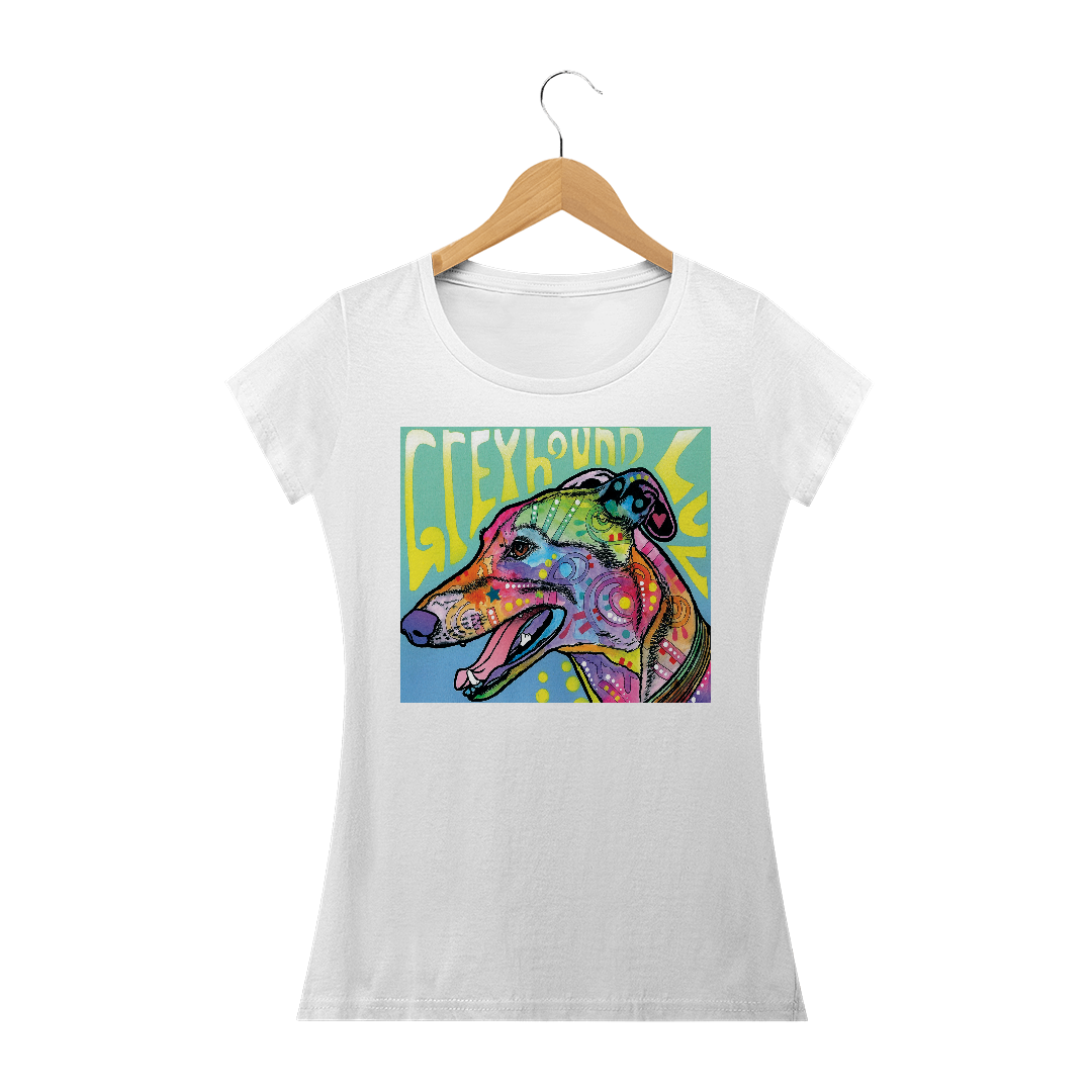 Nome do produto: Psychedelic Greyhound Baby Look