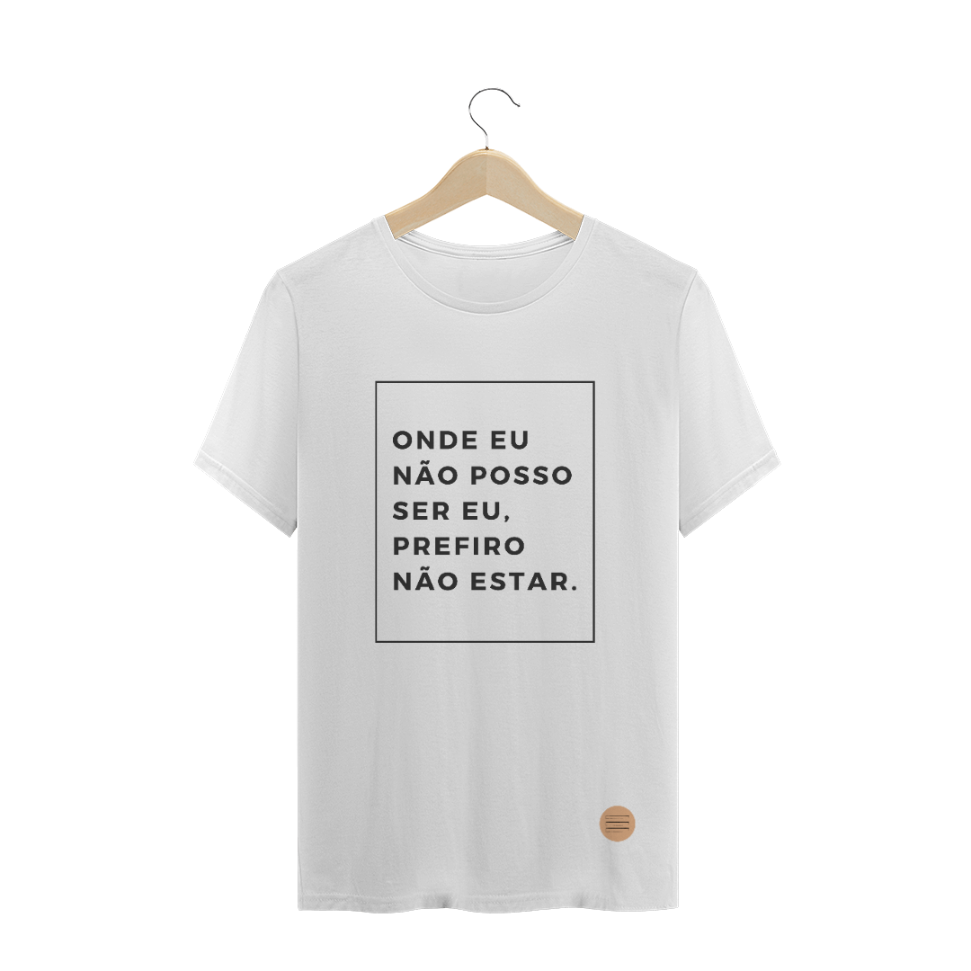 Nome do produto: Camisa onde não posso .lalu