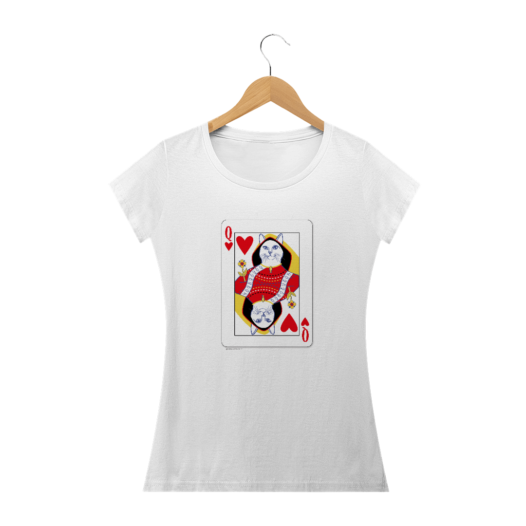 Nome do produto: Camiseta Feminina Prime | Rainha de Copas