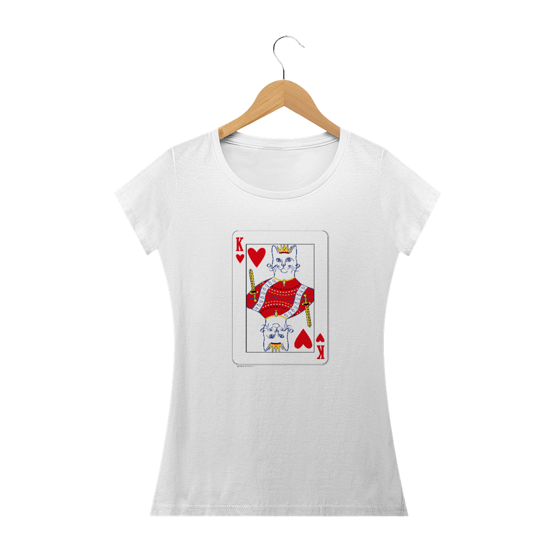 Nome do produto  Camiseta Feminina Prime | Rei de Copas