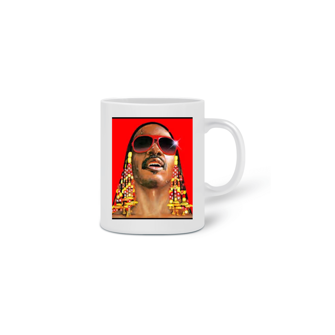 Nome do produto: CANECA STEVIE WONDER 