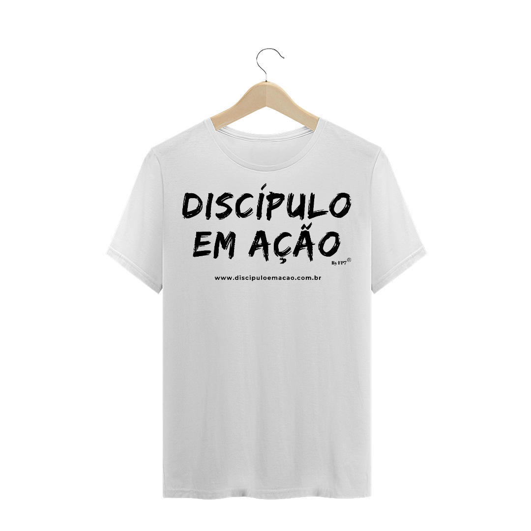 Nome do produto: Camiseta Masculina (Prime) - Discípulo em Ação