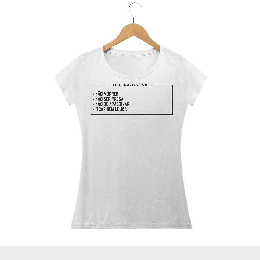 Nome do produto: T-Shirt Regras do Rolê