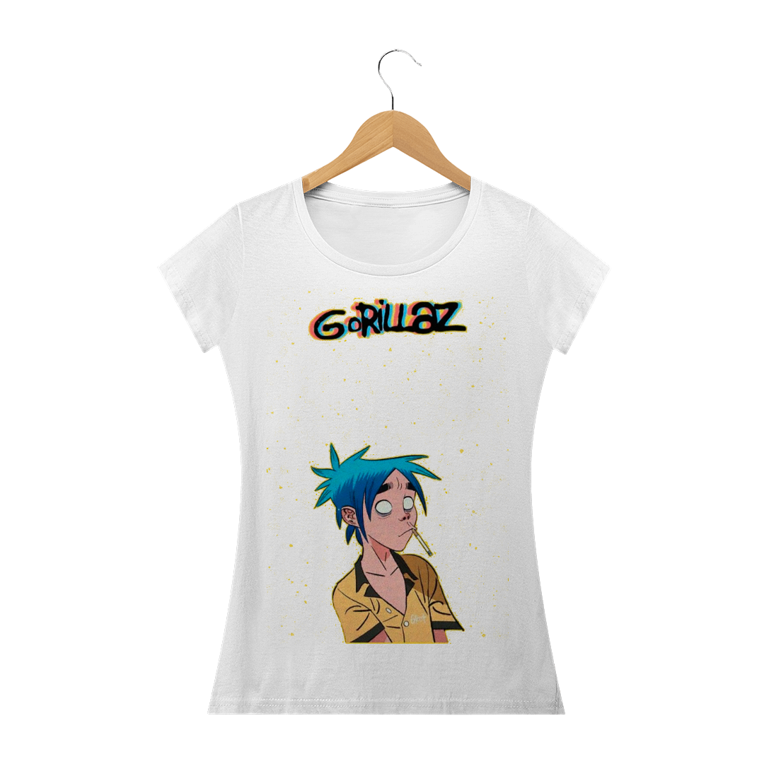Nome do produto: Camiseta Gorillaz Feminina