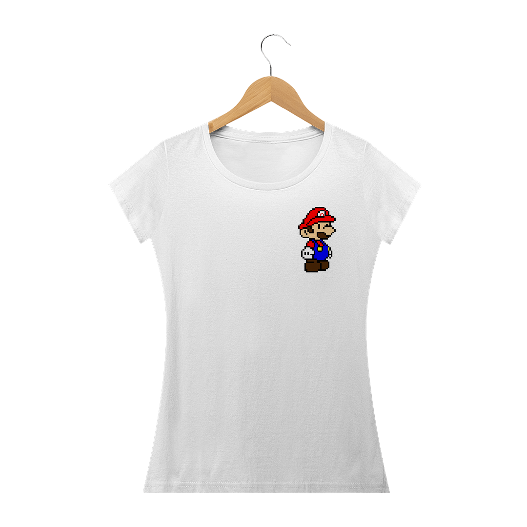 Nome do produto: Camiseta Super Mario Feminina