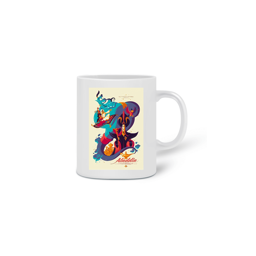 Nome do produto  caneca aladdin