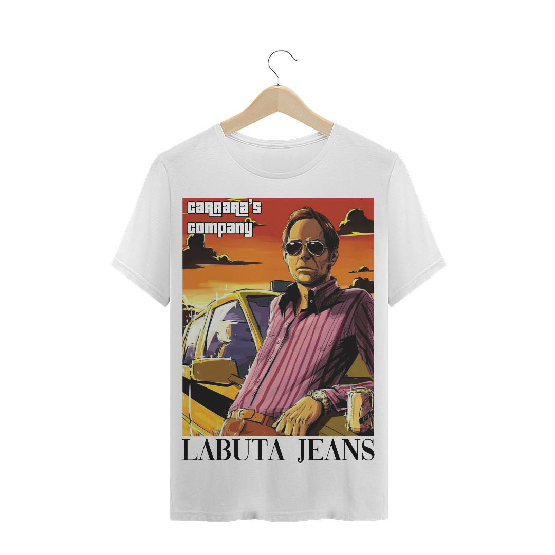 Nome do produto: Camiseta Labuta  - Carrara\'s company (branca)