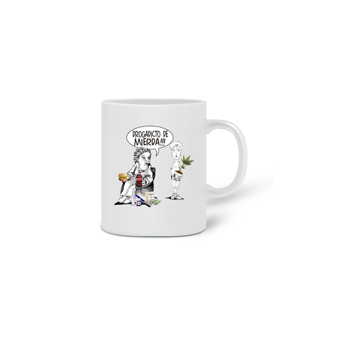 Nome do produto: Caneca Drogadicto