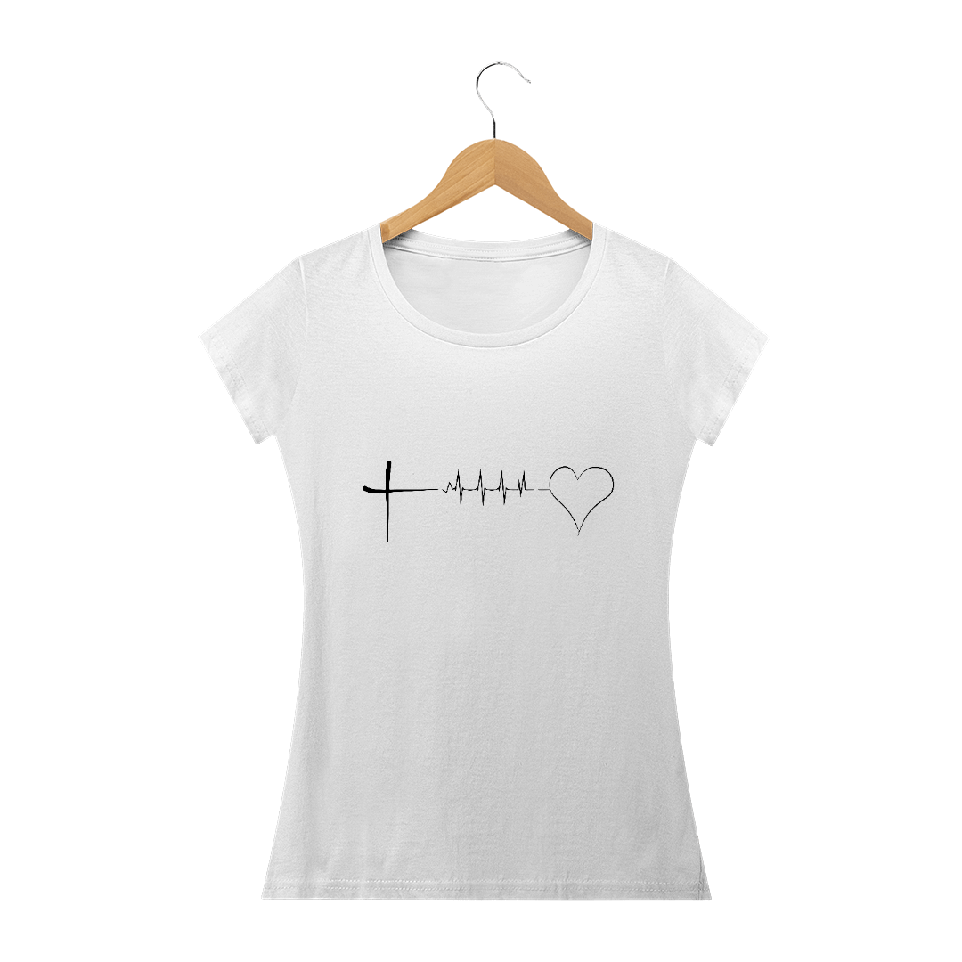 Nome do produto  Blusa Fé, Esperança e Amor Feminina