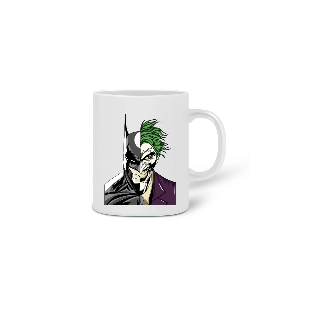 Nome do produto: Caneca Batman & Joker
