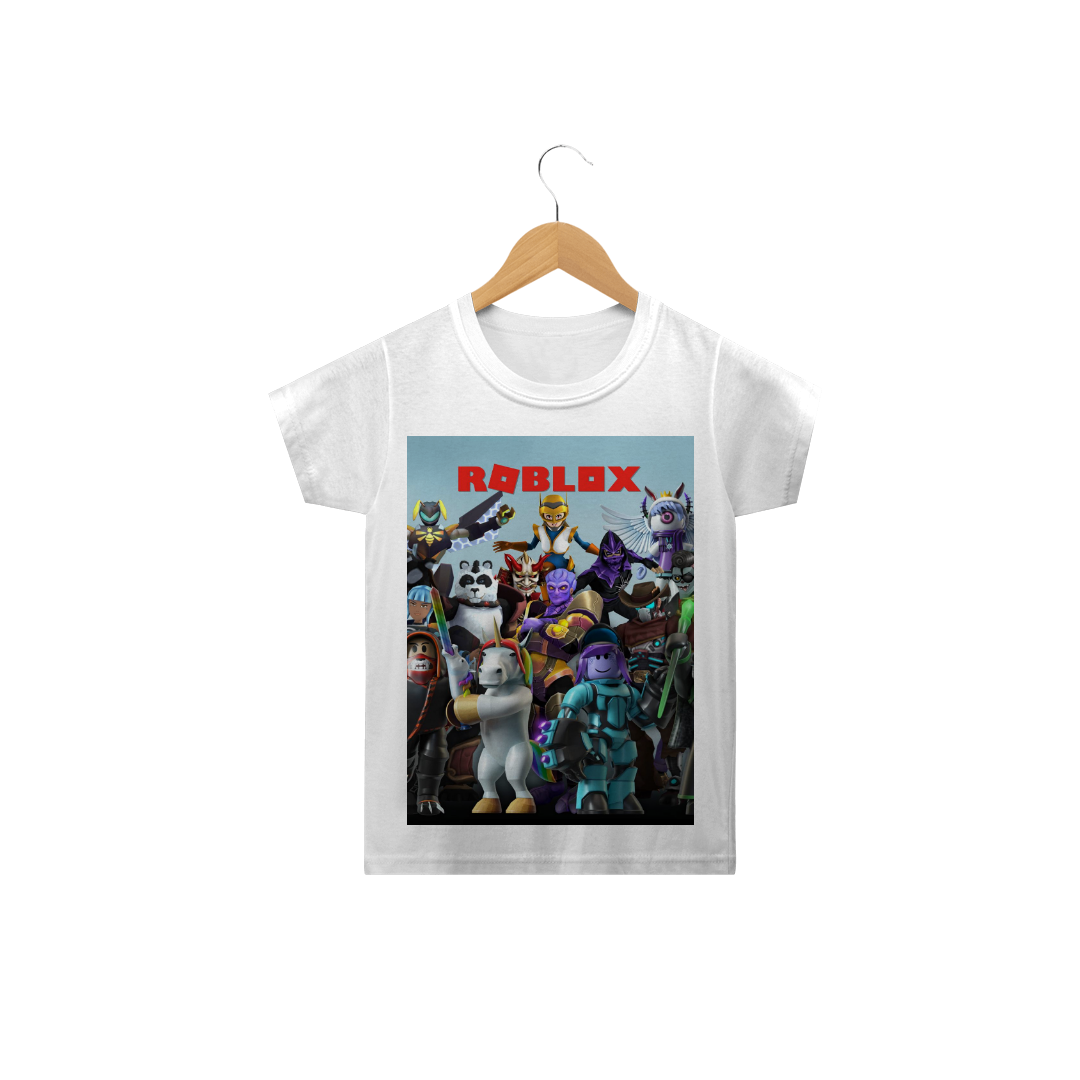 Nome do produto: CAMISAS INFANTIS ROBLOX