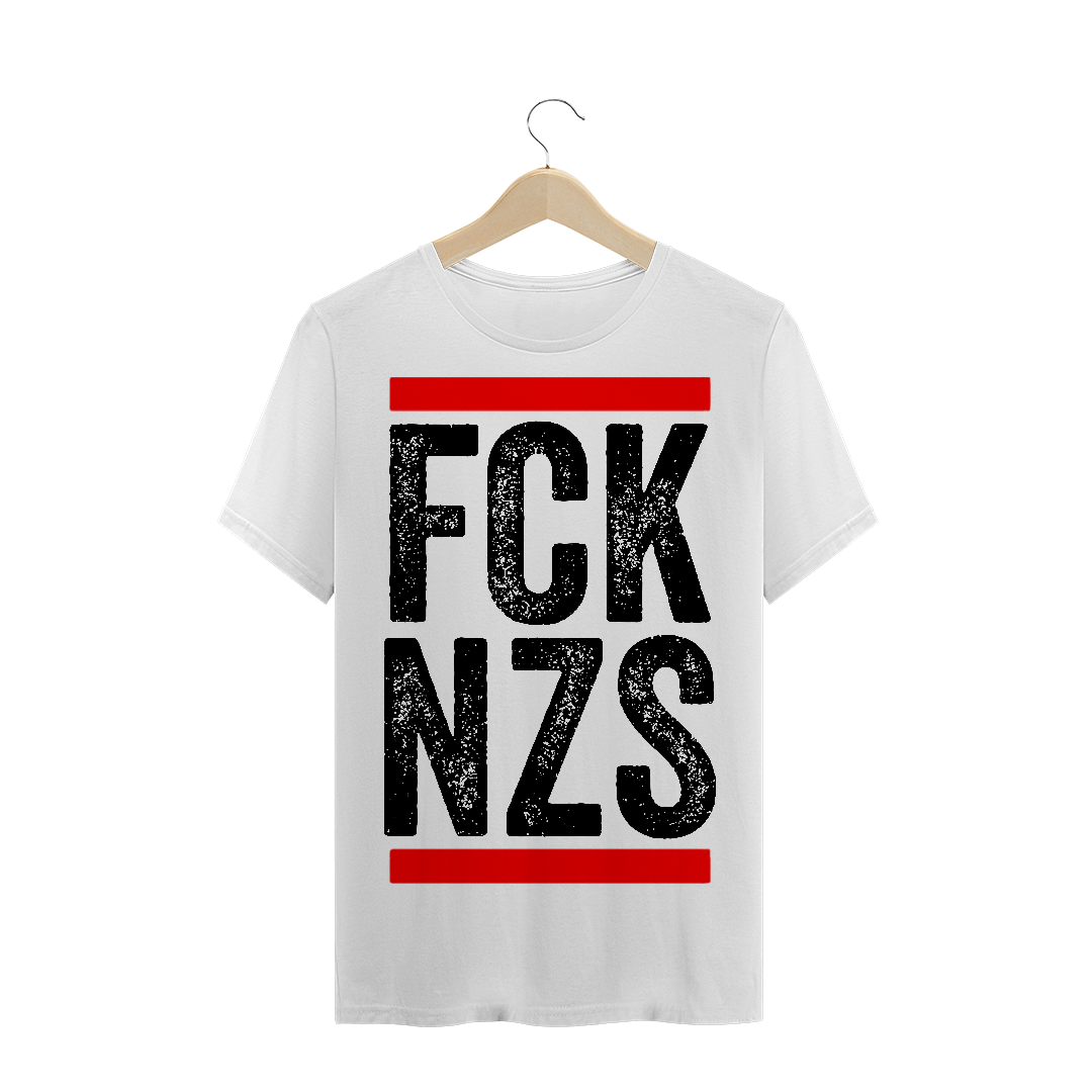 Nome do produto: Camiseta FCK NZS (branca)