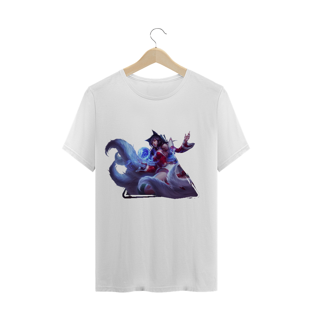 Nome do produto: Camiseta Ahri v1 Masculina - Linha League of Legends