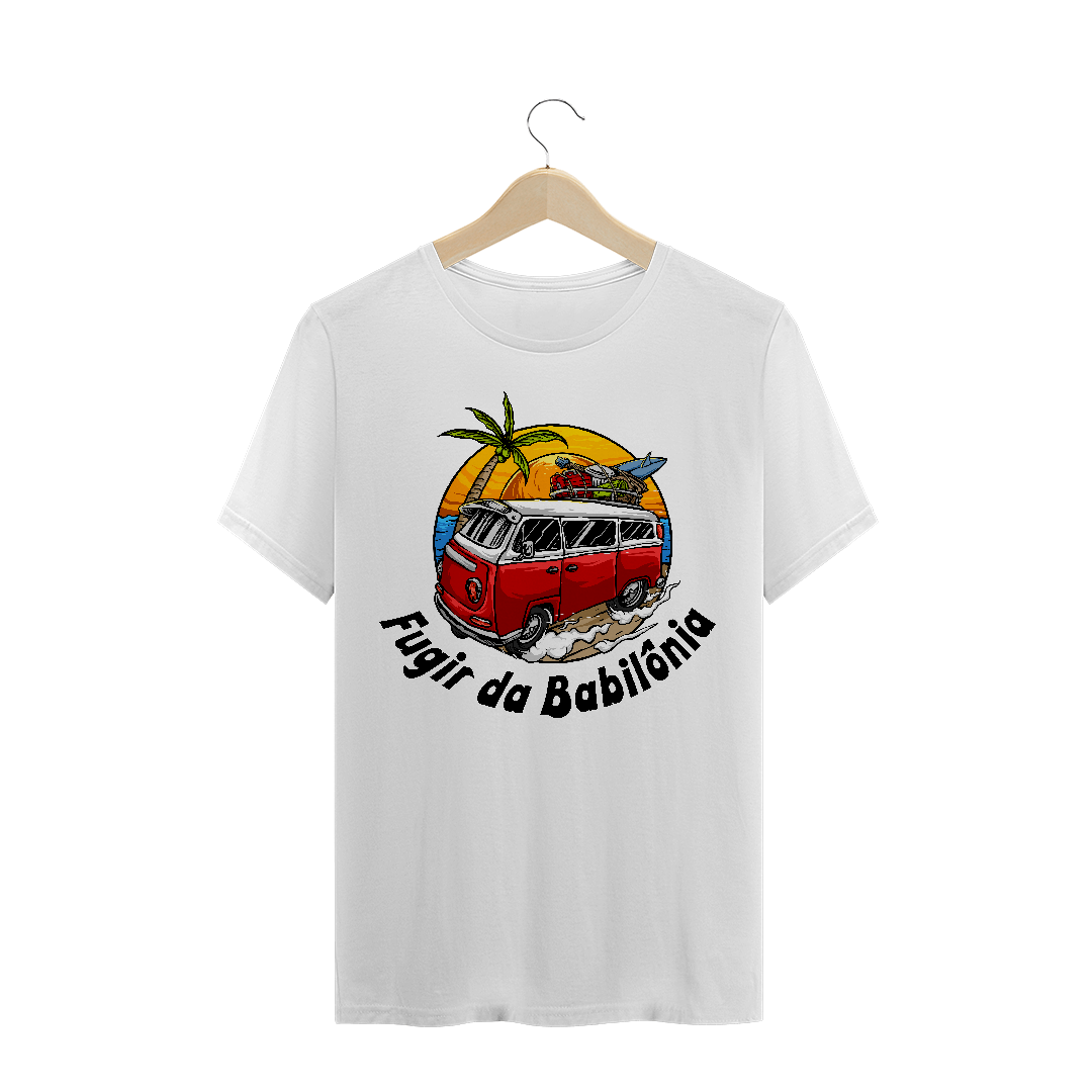 Nome do produto  Camiseta Fugir da Babilônia