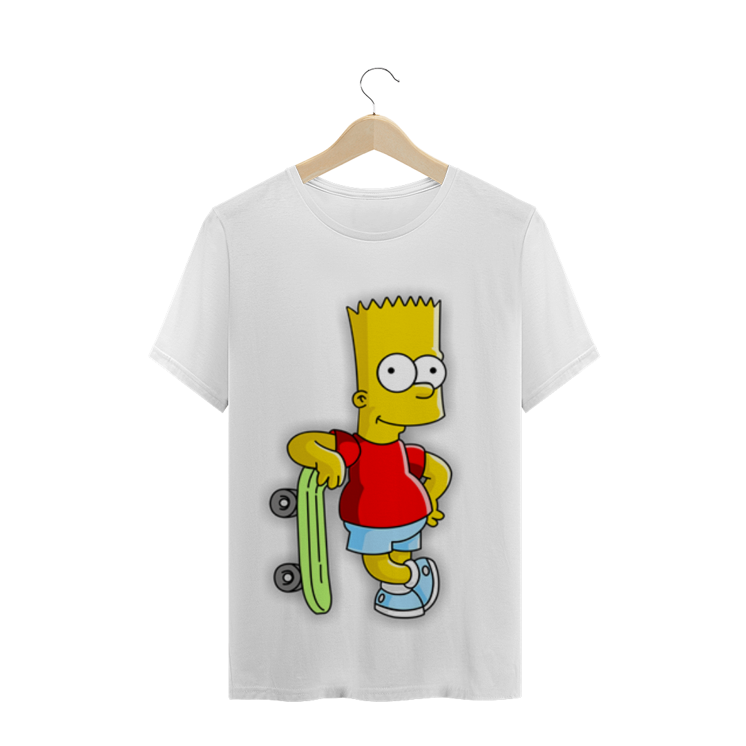 Nome do produto: Camisa Masculino do Bart Simpson