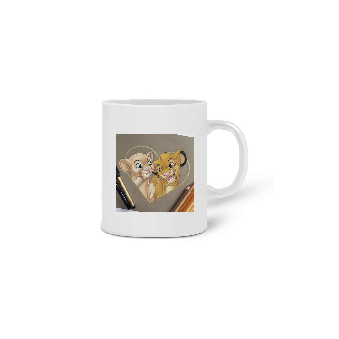 Nome do produto  CANECA O REI LEÃO