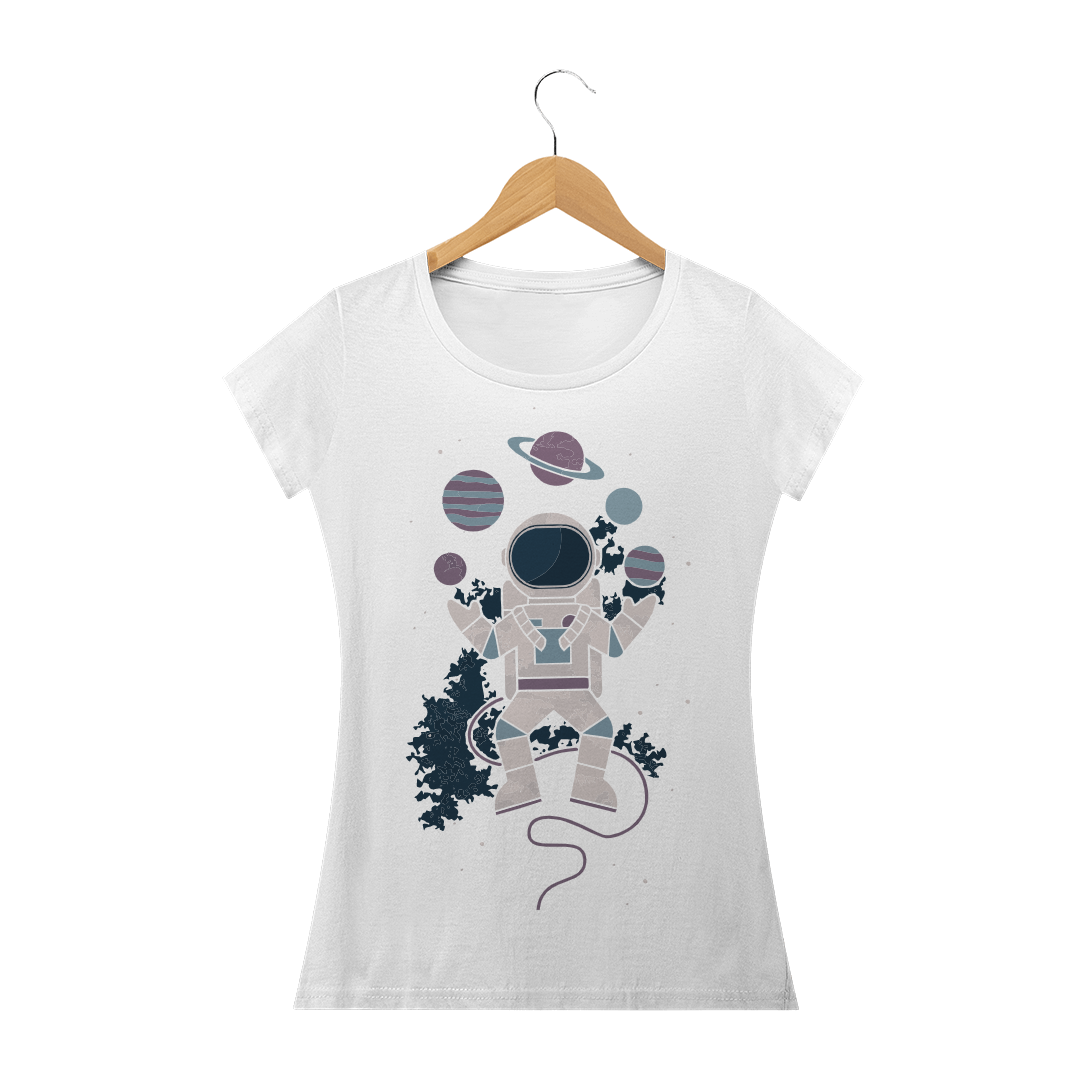 Nome do produto: Camiseta Universo Astronauta malabares