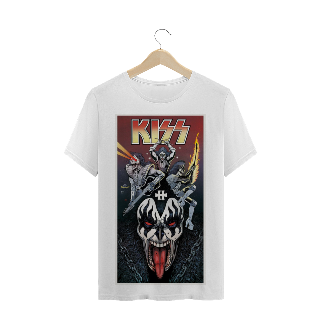 Nome do produto: Camiseta do Kiss