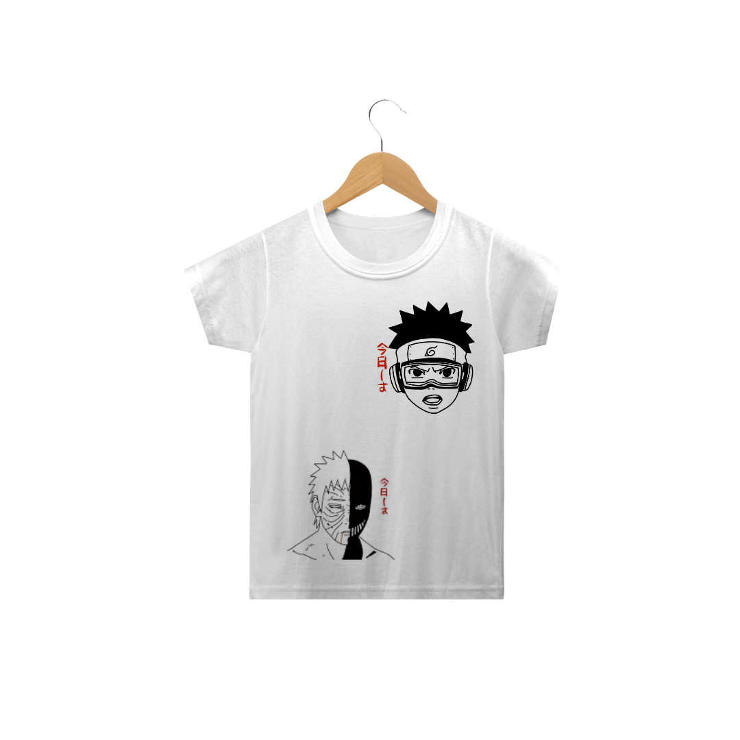 Nome do produto: Camisa infatil  Obito uchiha