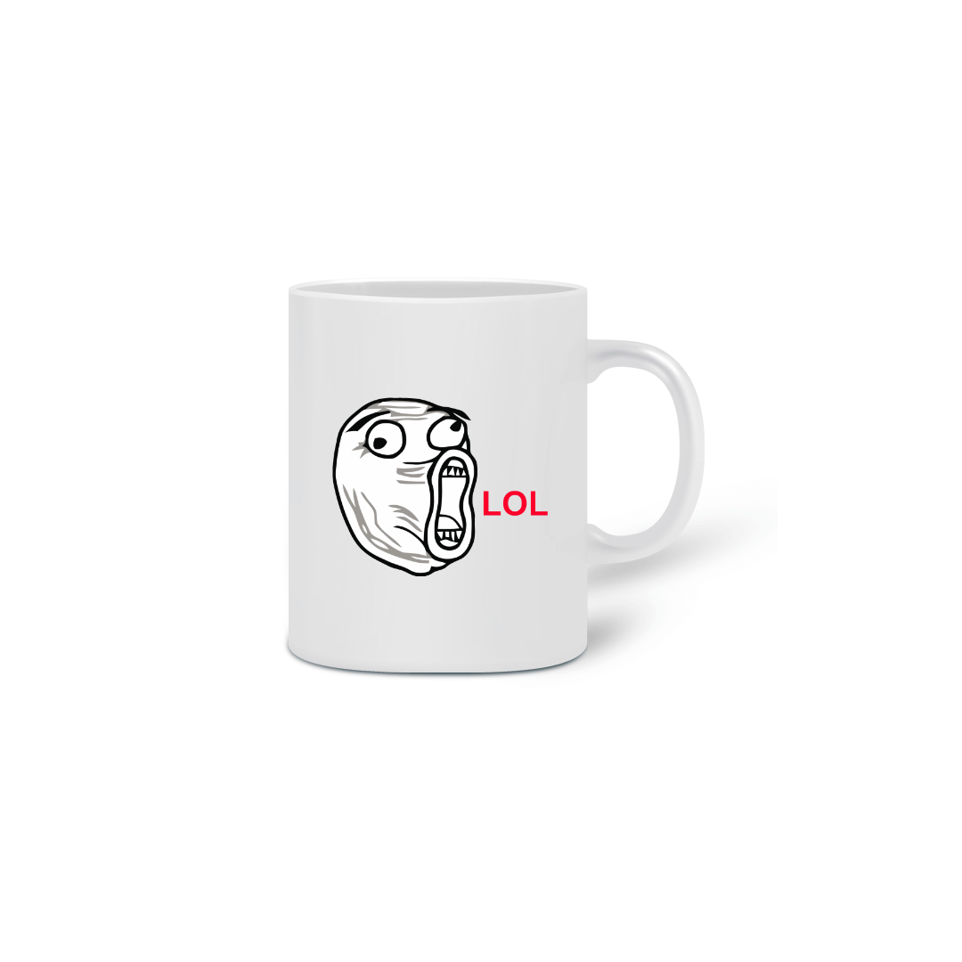 Nome do produto: Caneca meme lol