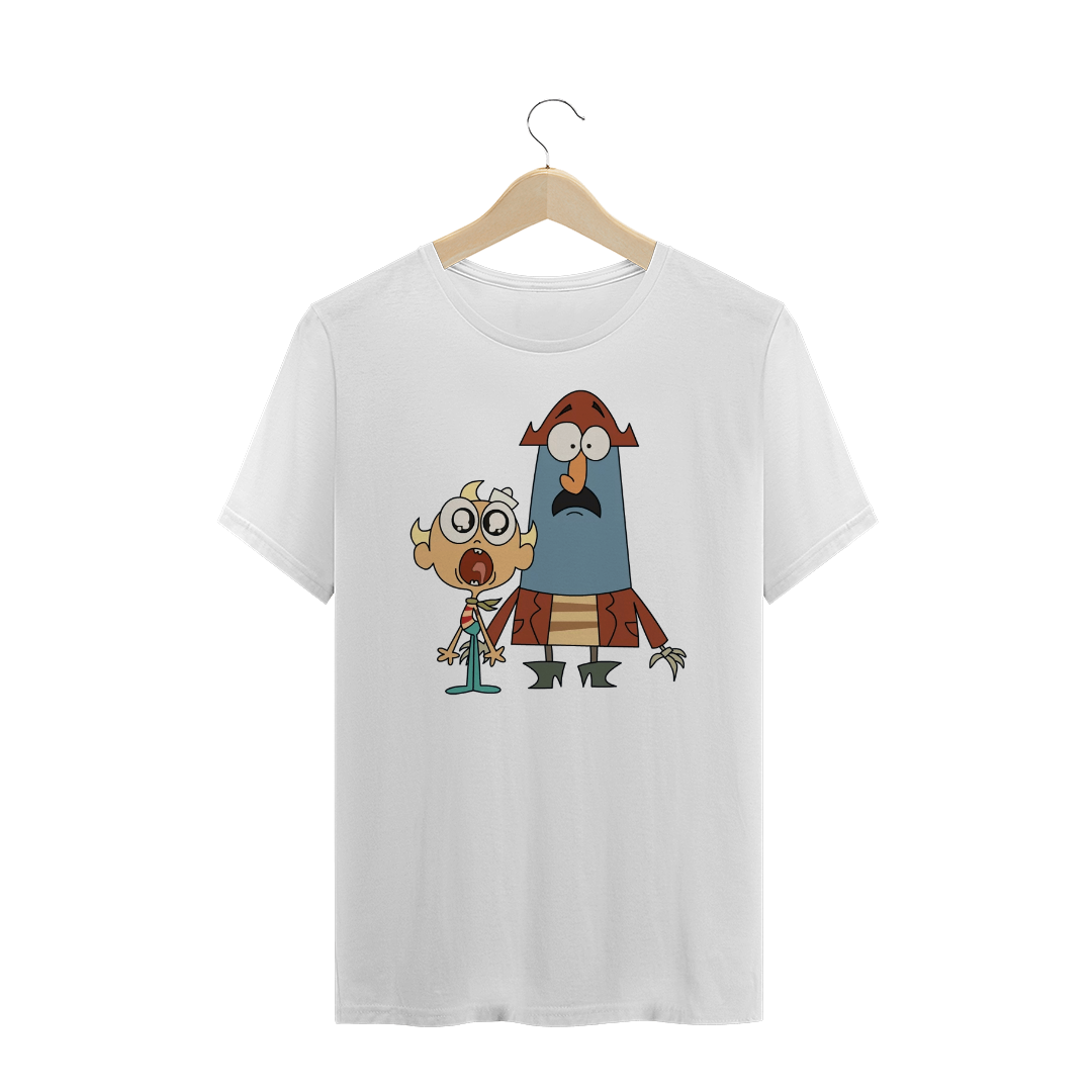 Nome do produto: Flapjack e Capitão Falange (T-shirt)
