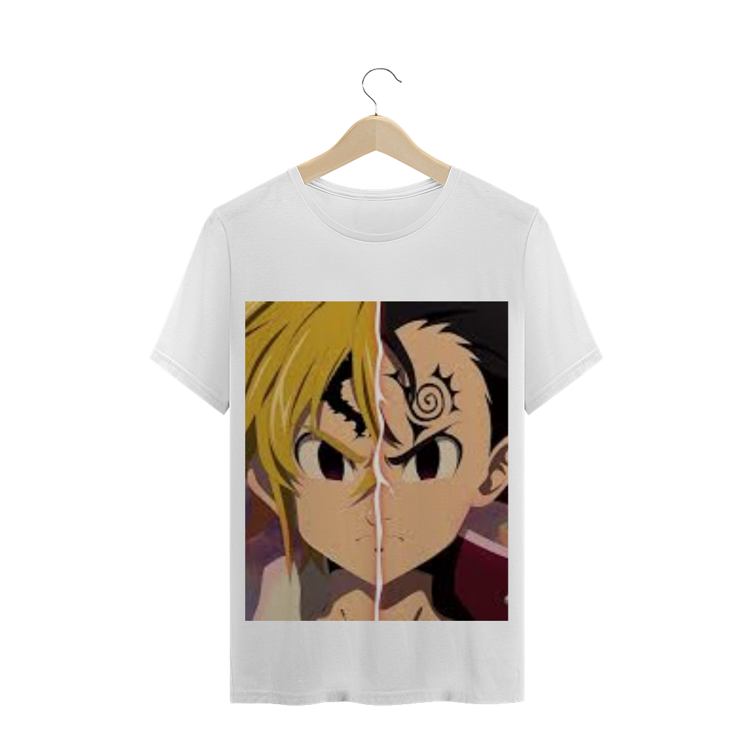 Nome do produto: Meliodas e Zeldris camisa 