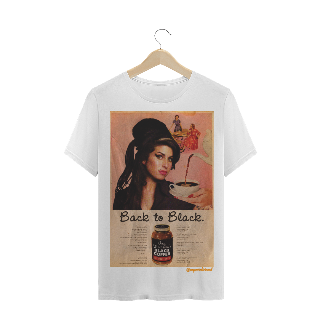 Nome do produto  T-SHIRT PRIME 'BACK TO BLACK'