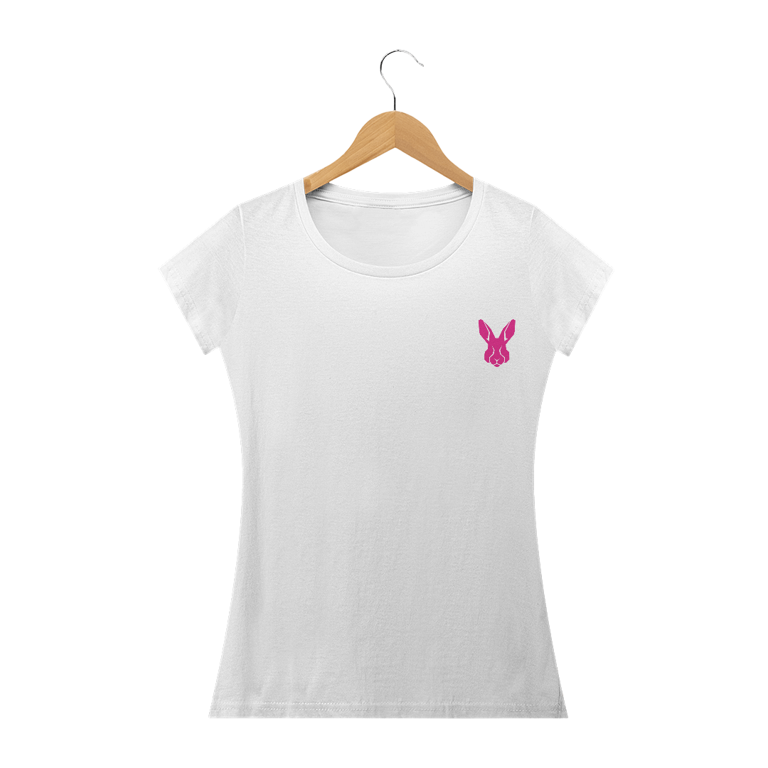 Nome do produto: Baby look basica (logo rosa)