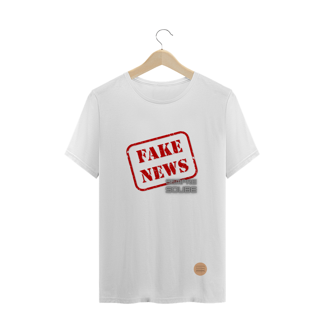 Nome do produto: Camisa fake news .lalu